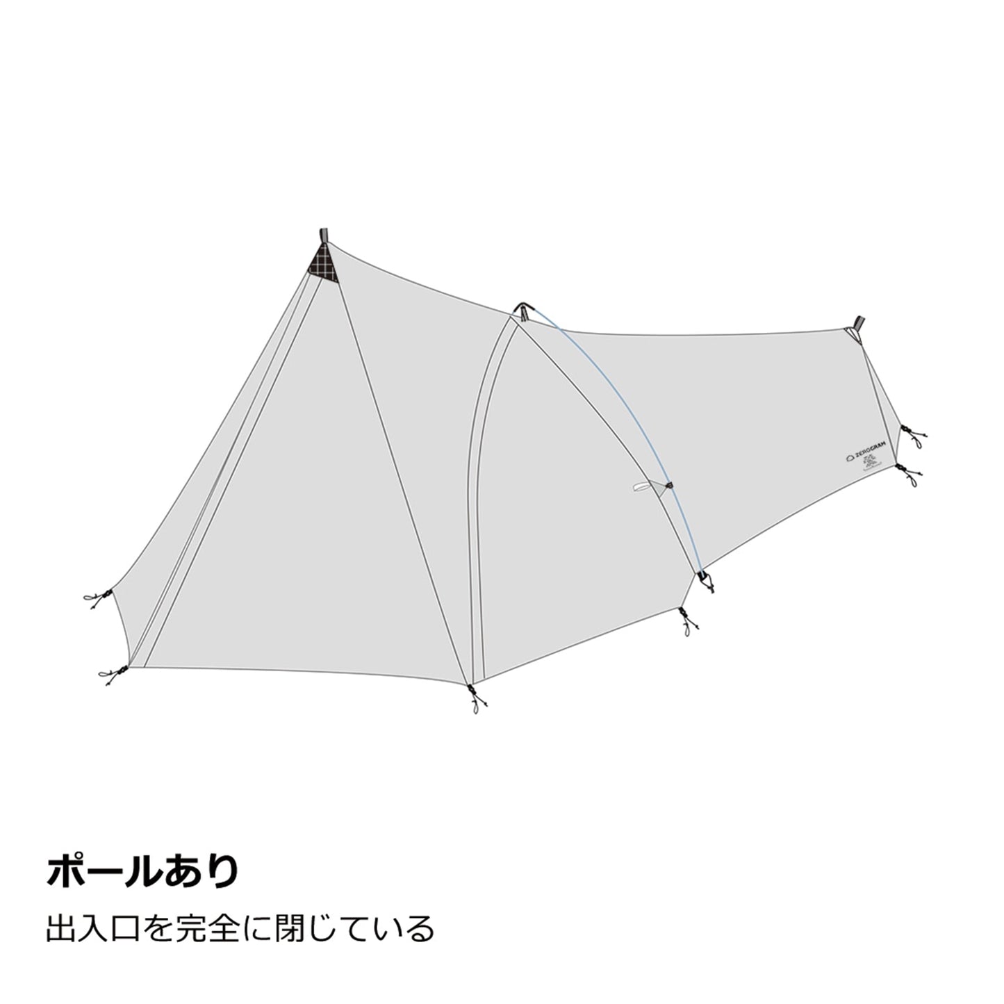 【ZEROGRAM】ゼログラム ZERO1 Pro "Stone Gray"