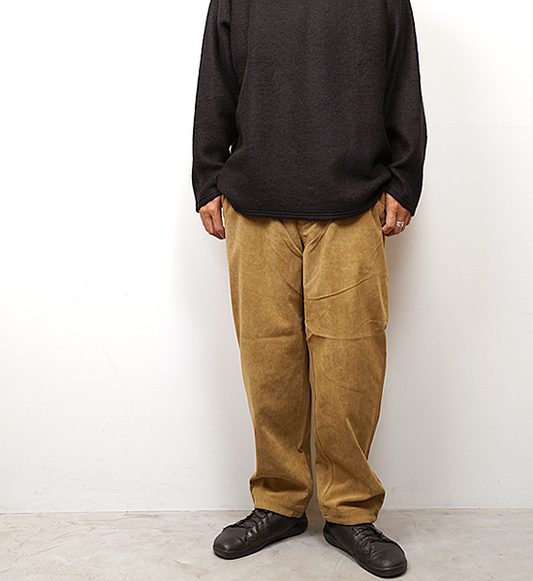 【THE NORTH FACE PURPLE LABEL】ノースフェイスパープルレーベル men's Corduroy Wide Tapered Field Pants "Old Tan"