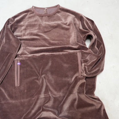 【THE NORTH FACE Purple Label】ノースフェイスパープルレーベル  women's Field Velour Dress "Brown"