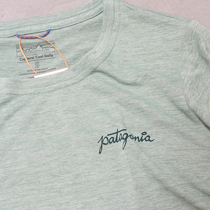 【patagonia】パタゴニア women's L/S Capilene Cool Daily Graphic Shirt(Waters) ※ネコポス可