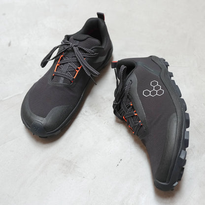【VIVOBAREFOOT】ヴィヴォ ベアフット men's Primus Trail Flow Waterproof "Eclipse×Molten Lava"