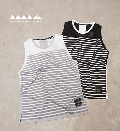 【Mountain Martial Arts】マウンテンマーシャルアーツ unisex MMA Border Racing Sleeve-less "2Color" ※ネコポス可