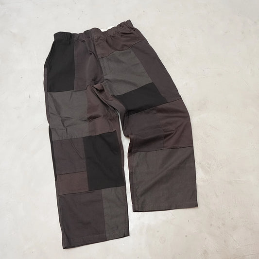【THE NORTH FACE Purple Label】ノースフェイスパープルレーベル men's Cotton Twill Field Patchworked Pants "Asphalt Gray"