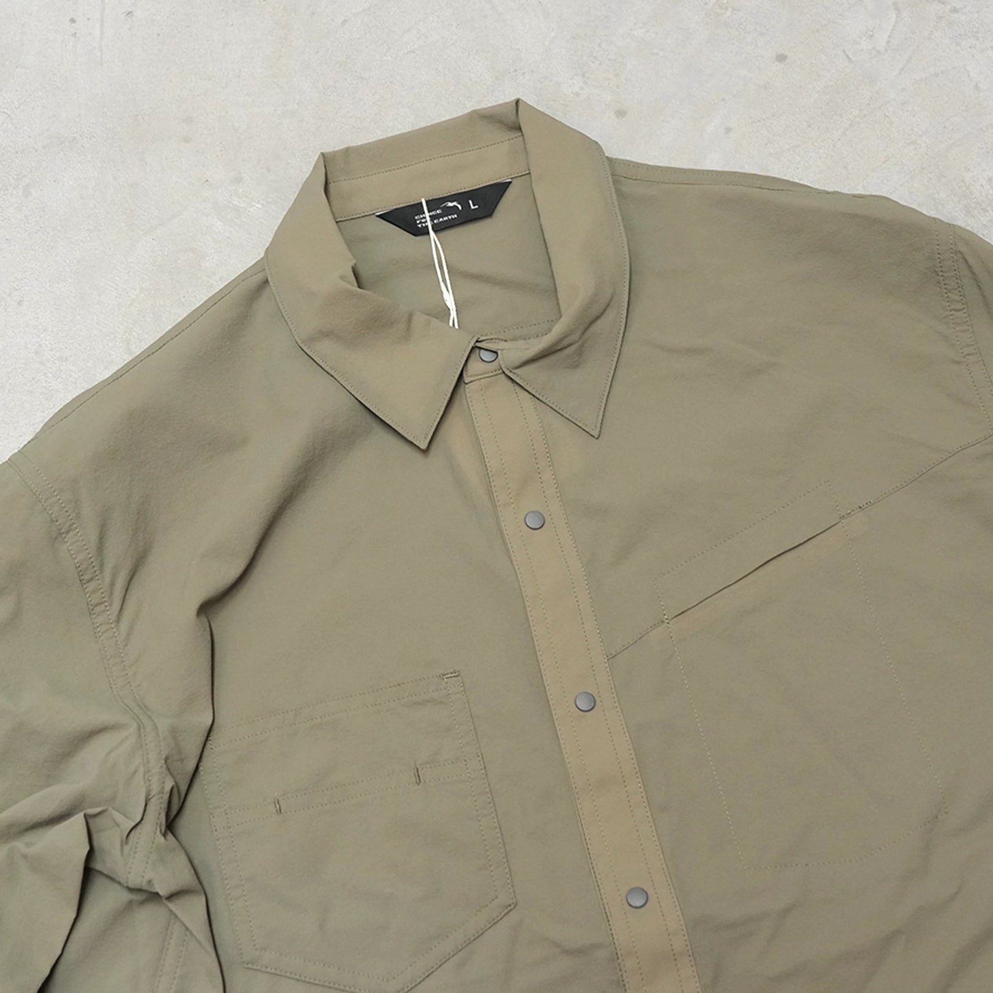 【STATIC】スタティック unisex Merced River L/S Shirts "2Color"