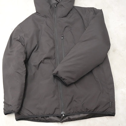 【South2 West8】サウスツーウエストエイト men's Insulator Zipped Parka-Peach Skin "Black"