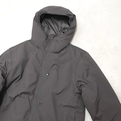 【South2 West8】サウスツーウエストエイト men's Insulator Zipped Parka-Peach Skin "Black"