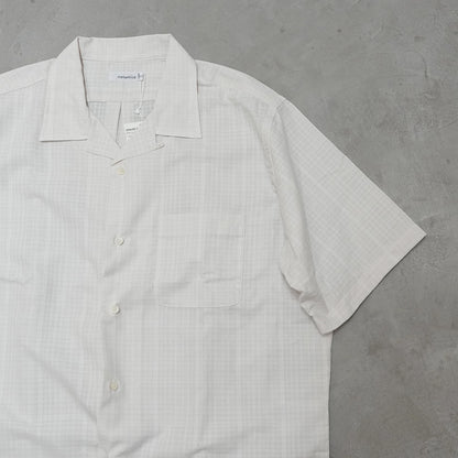 【nanamica】ナナミカ men's Open Collar Panama S/S Shirt "2Color"