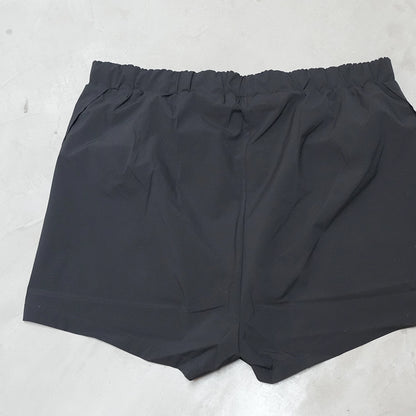 【HOUDINI】フーディニ men's Pace Split Shorts "True Black"