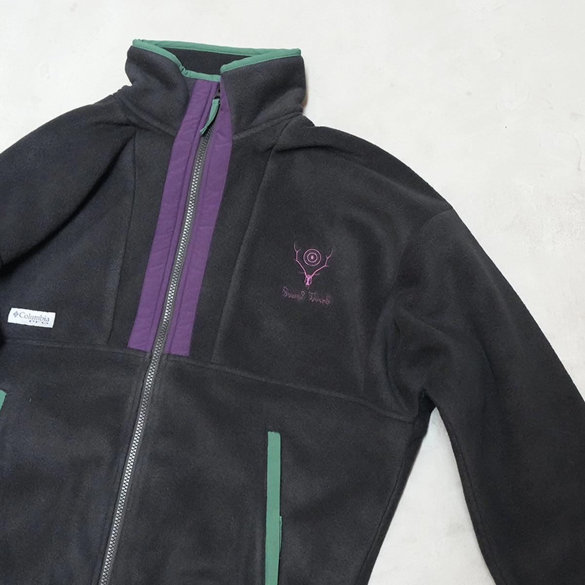 【South2 West8】サウスツーウエストエイト 〈SOUTH2 WEST8〉x〈COLUMBIA PFG〉Wintertrainer™ Fleece Jacket "4Color"