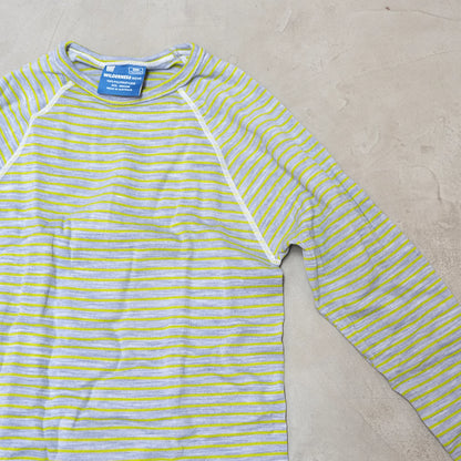 【WILDERNESS WEAR】ウィルダネスウェア PolyPRO+ 190 Long Sleeve Crew Stripe "4Color"