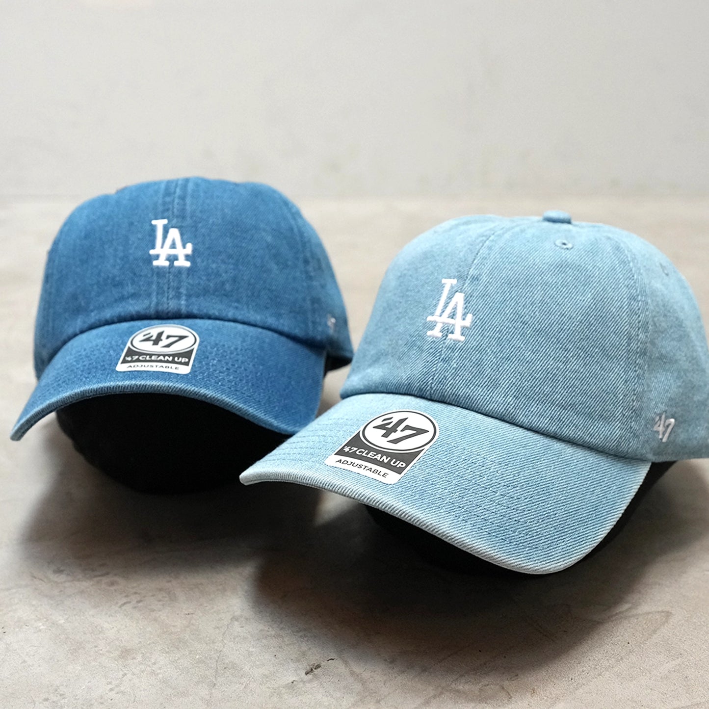 【'47】フォーティーセブン '47CLEAN UP Los Angeles Dodgers DENIM "2Color"