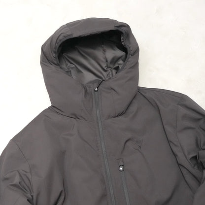 【South2 West8】サウスツーウエストエイト men's Insulator Zipped Parka-Peach Skin "Black"