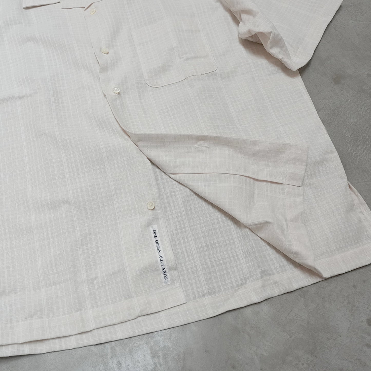 【nanamica】ナナミカ men's Open Collar Panama S/S Shirt "2Color"