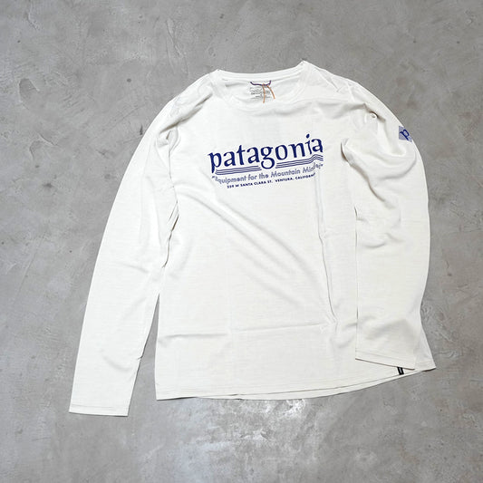 【patagonia】パタゴニア women's Long-Sleeved Capilene Cool Daily Shirt (Hut Tripper) ※ネコポス可