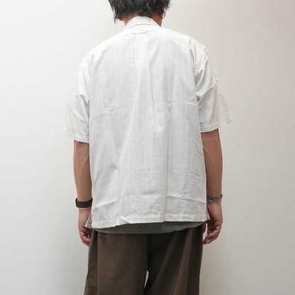【nanamica】ナナミカ men's Open Collar Panama S/S Shirt "2Color"