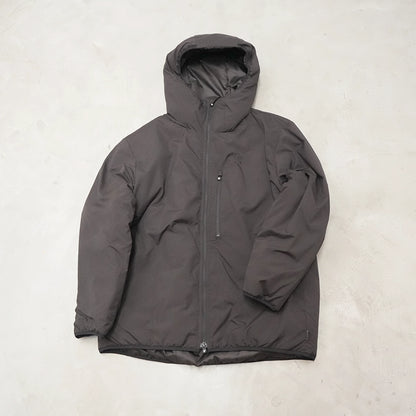【South2 West8】サウスツーウエストエイト men's Insulator Zipped Parka-Peach Skin "Black"