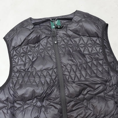 【South2 West8】サウスツーウエストエイト men's 〈SOUTH2 WEST8〉x〈TAION〉 Inner Down Vest "Black"