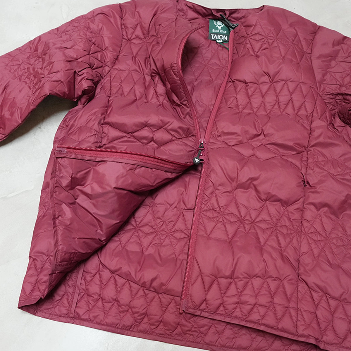 【South2 West8】サウスツーウエストエイト men's 〈SOUTH2 WEST8〉x〈TAION〉 Inner Down Jacket "3Color"
