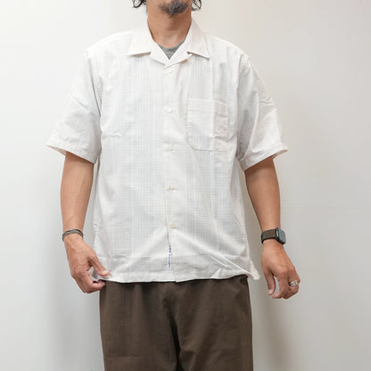 【nanamica】ナナミカ men's Open Collar Panama S/S Shirt "2Color"