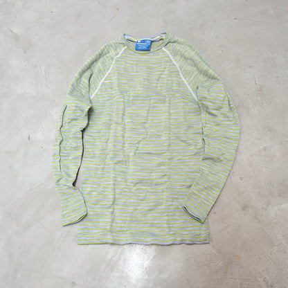 【WILDERNESS WEAR】ウィルダネスウェア PolyPRO+ 190 Long Sleeve Crew Stripe "4Color"