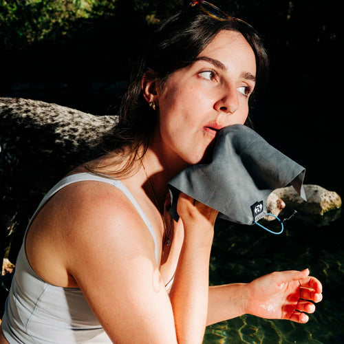 【Gossamer Gear】ゴッサマーギア Little Towel "Gray" ※ネコポス可