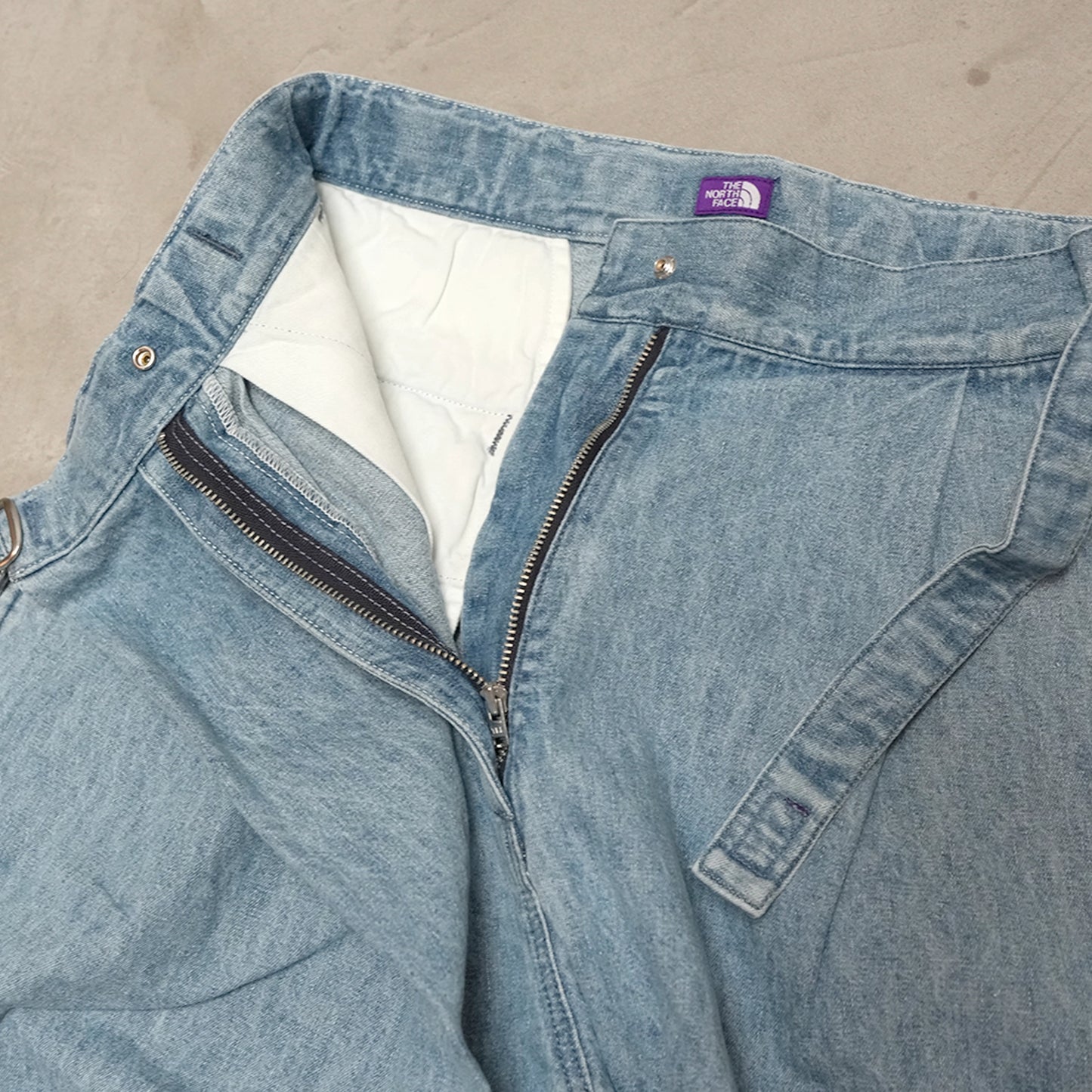 【THE NORTH FACE Purple Label】ノースフェイスパープルレーベル women's Linen Cotton Denim Field Wrap Pants "2Color"