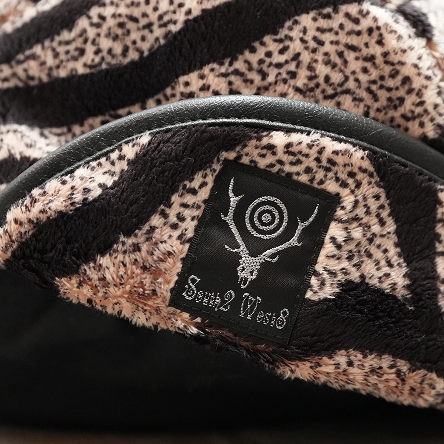 【South2 West8】サウスツーウエストエイト Bird Shooting Cap-Poly Fleece/Print "Beige"