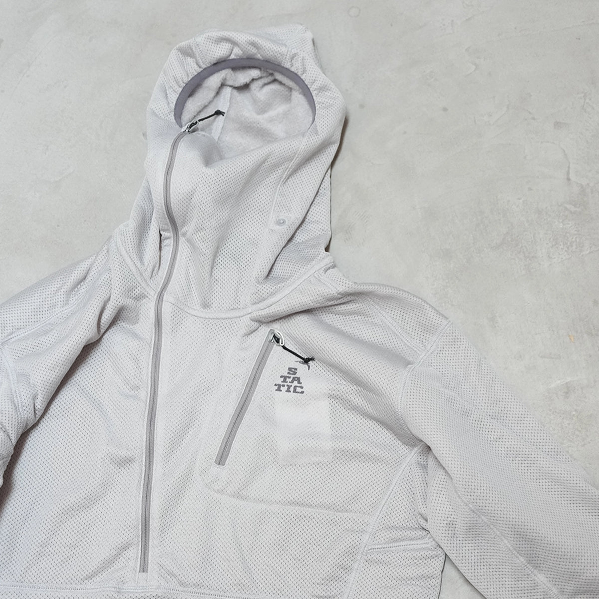 【STATIC】スタティック unisex Adrift Half Zip Hoody 2.0 "2Color"