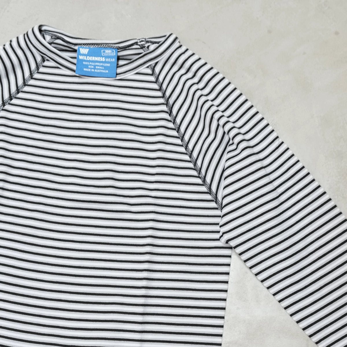 【WILDERNESS WEAR】ウィルダネスウェア PolyPRO+ 190 Long Sleeve Crew Neck Top Stripe "3Color"