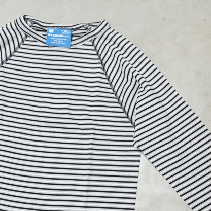 【WILDERNESS WEAR】ウィルダネスウェア PolyPRO+ 190 Long Sleeve Crew Neck Top Stripe "3Color"