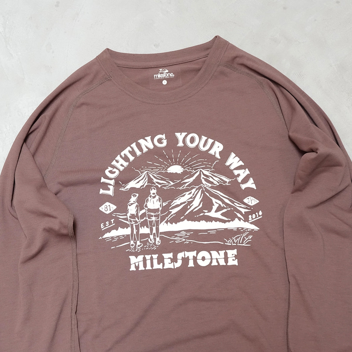 【milestone】マイルストーン unisex milestone Original Long Sleeve T-Shirt Canvas "National Park" "2Color" ※ネコポス可