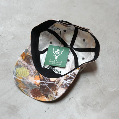 【South2 West8】サウスツーウエストエイト 〈SOUTH2 WEST8〉x〈BEN MILLER〉6 Panel Cap - Printed Cotton Ripstop "2Color"