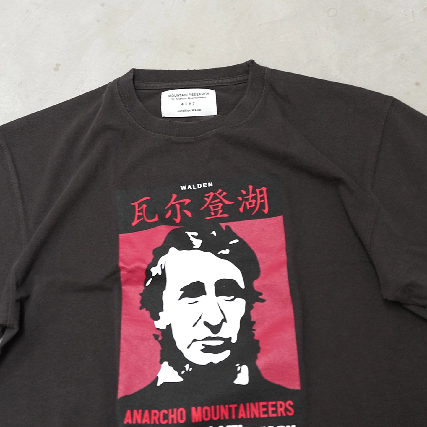 【Mountain Research】マウンテンリサーチ Damage Tee "2Color"
