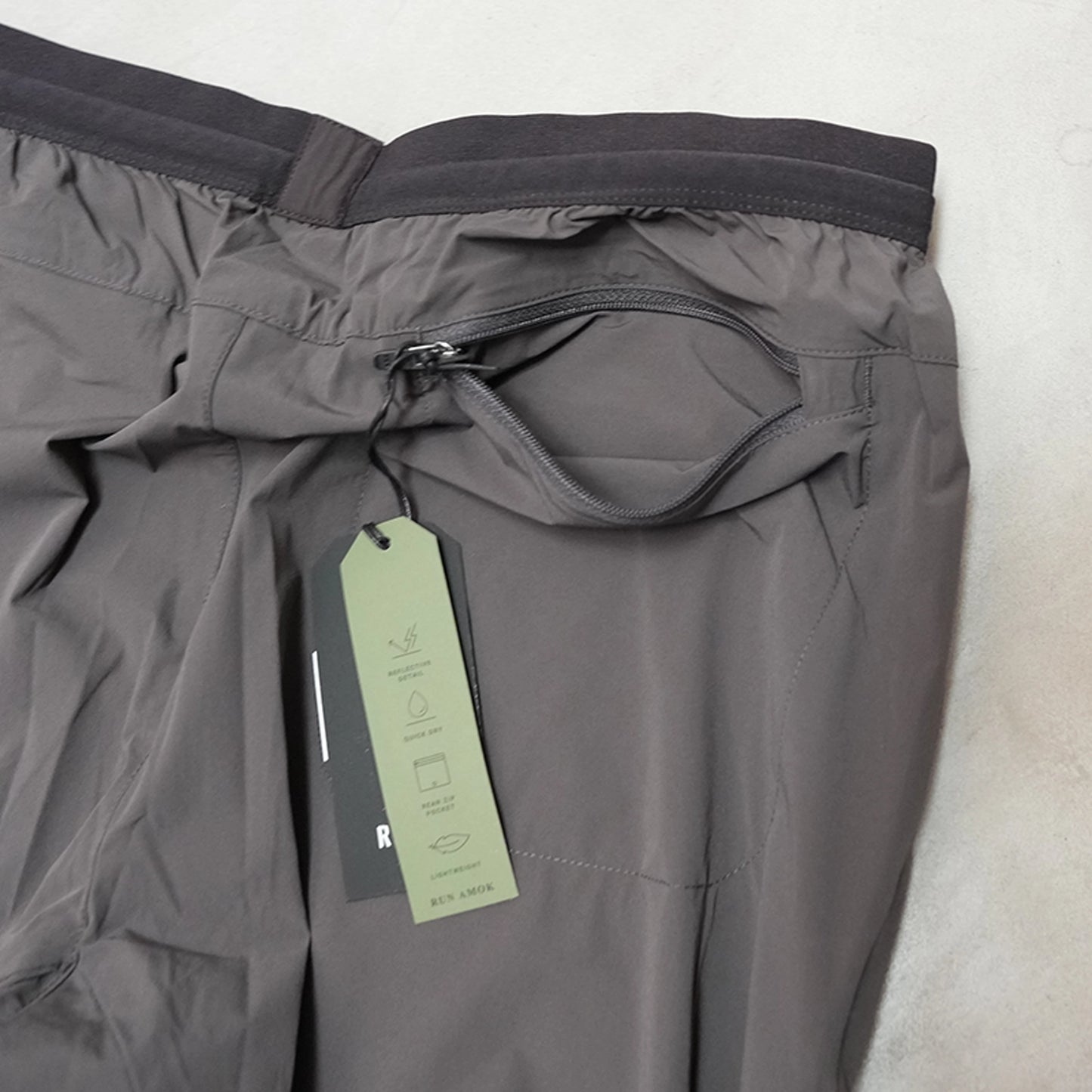 【ROARK RUN AMOK】ロアークランアモック men's Alta Jogger "Onyx" ※ネコポス可