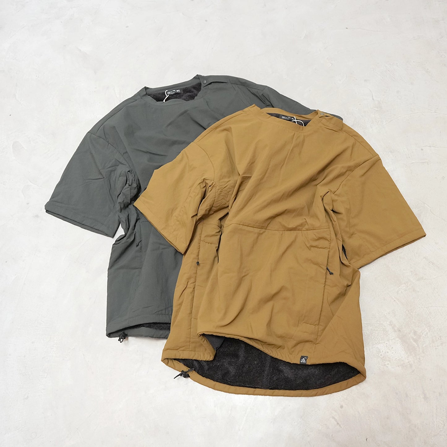 【STATIC】スタティック unisex Adrift Tee With Shell "2Color"