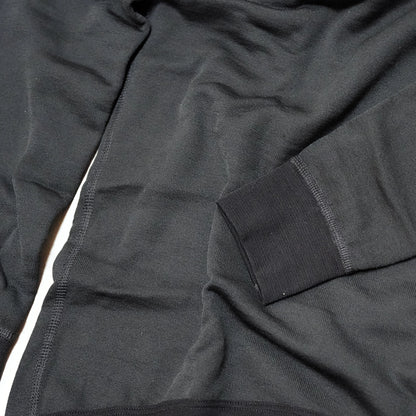 【ACLIMA】アクリマ unisex Hotwool Crew Neck "Jet Black"
