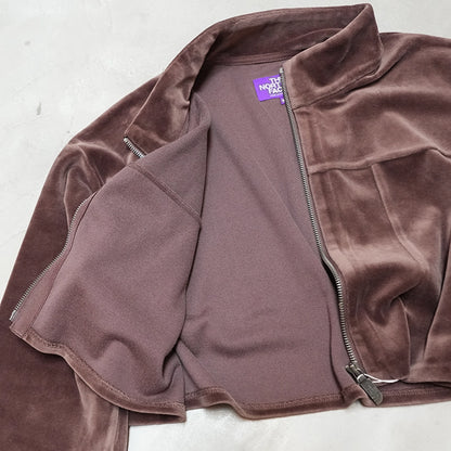 【THE NORTH FACE Purple Label】ノースフェイスパープルレーベル  women's Field Velour Cropped Jacket "Brown"
