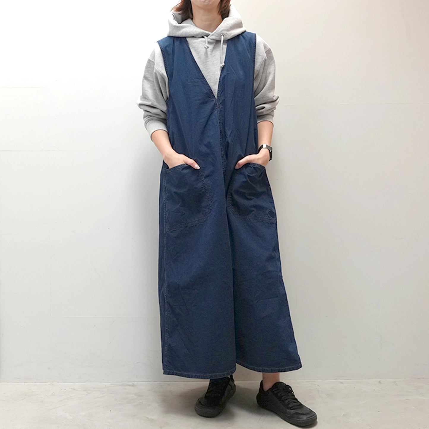 【THE NORTH FACE Purple Label】ノースフェイスパープルレーベル  women's Cotton Nylon Weather Field Jumper Dress "2Color"