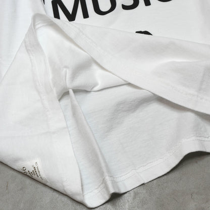 【Mountain Research】マウンテンリサーチ S/S Tee The Only Truth is Music "White" ※ネコポス可