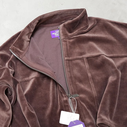【THE NORTH FACE Purple Label】ノースフェイスパープルレーベル  women's Field Velour Cropped Jacket "Brown"