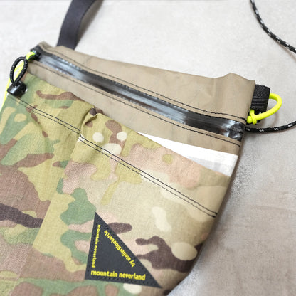 【atelier Blue bottle】アトリエブルーボトル Hiker's SACOCHE05 Yosemite 別注カラー ”Multi Camo” ※ネコポス可
