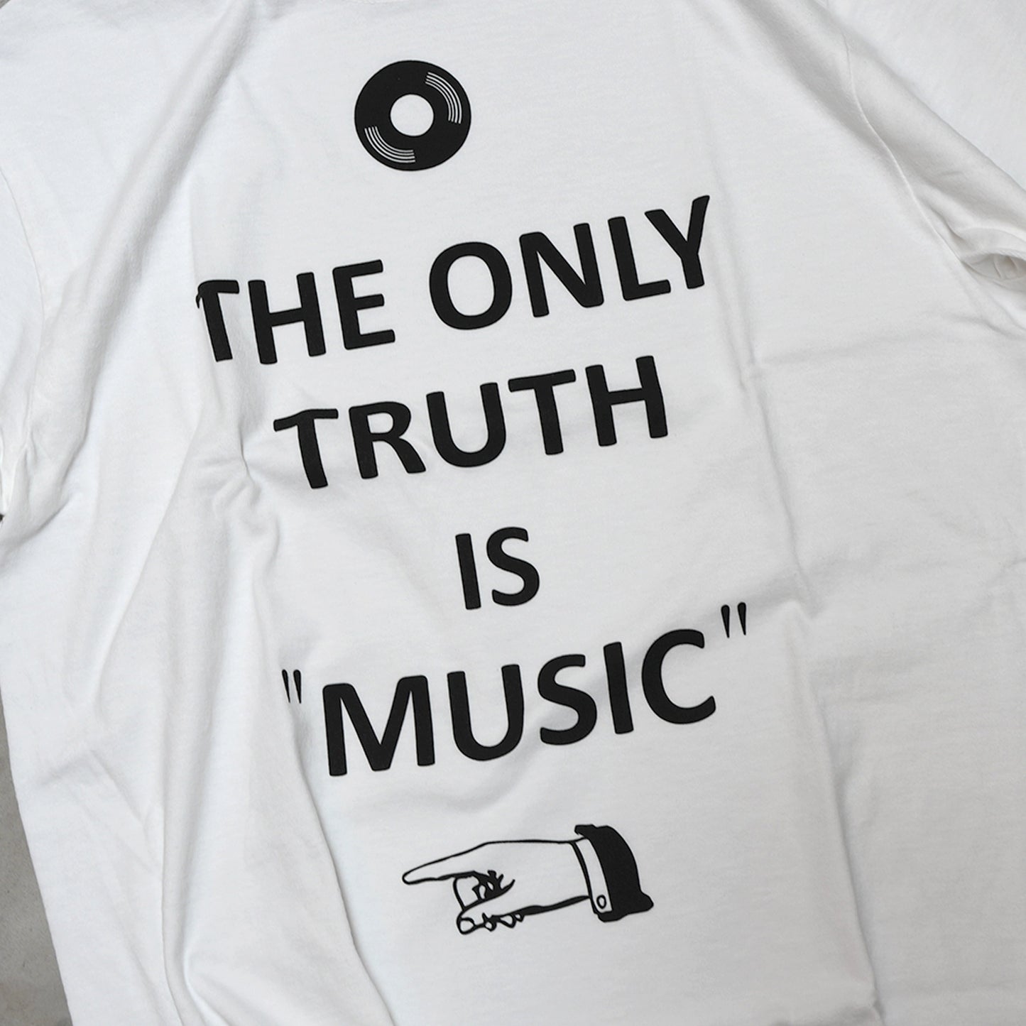 【Mountain Research】マウンテンリサーチ S/S Tee The Only Truth is Music "White" ※ネコポス可