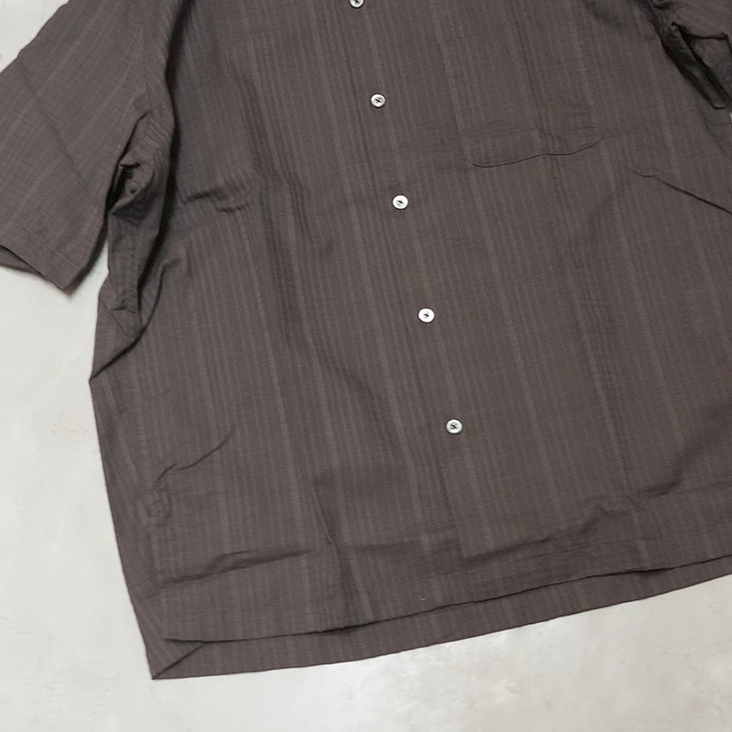 【nanamica】ナナミカ men's Open Collar Panama S/S Shirt "2Color"
