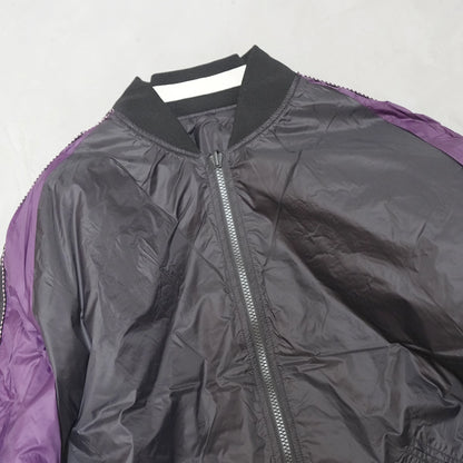 【TAION】タイオン unisex Japan Special Reversible Sukajan Down Jacket "Black/Off White×Black/D.Purple"