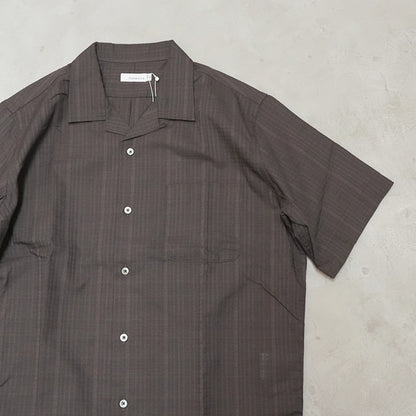【nanamica】ナナミカ men's Open Collar Panama S/S Shirt "2Color"