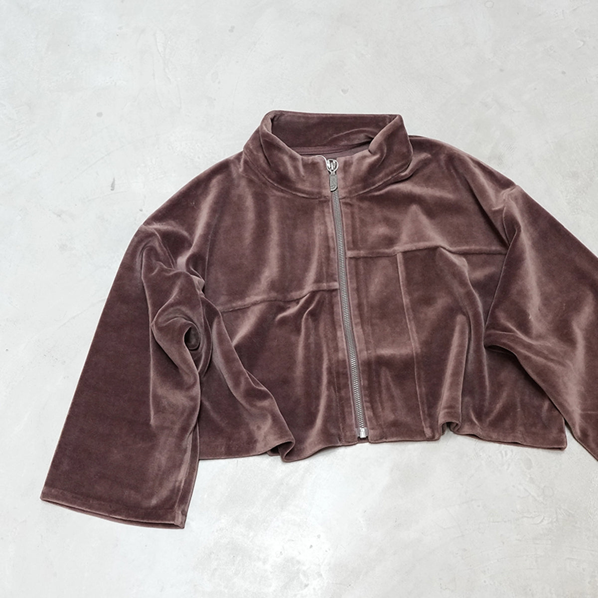 【THE NORTH FACE Purple Label】ノースフェイスパープルレーベル  women's Field Velour Cropped Jacket "Brown"