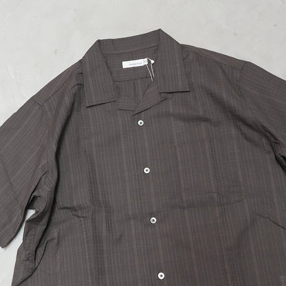 【nanamica】ナナミカ men's Open Collar Panama S/S Shirt "2Color"