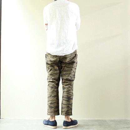 【A VONTADE】 アボンタージ FATIGUE TROUSERS CROPPED LEGTH　OR TIGER CAMO