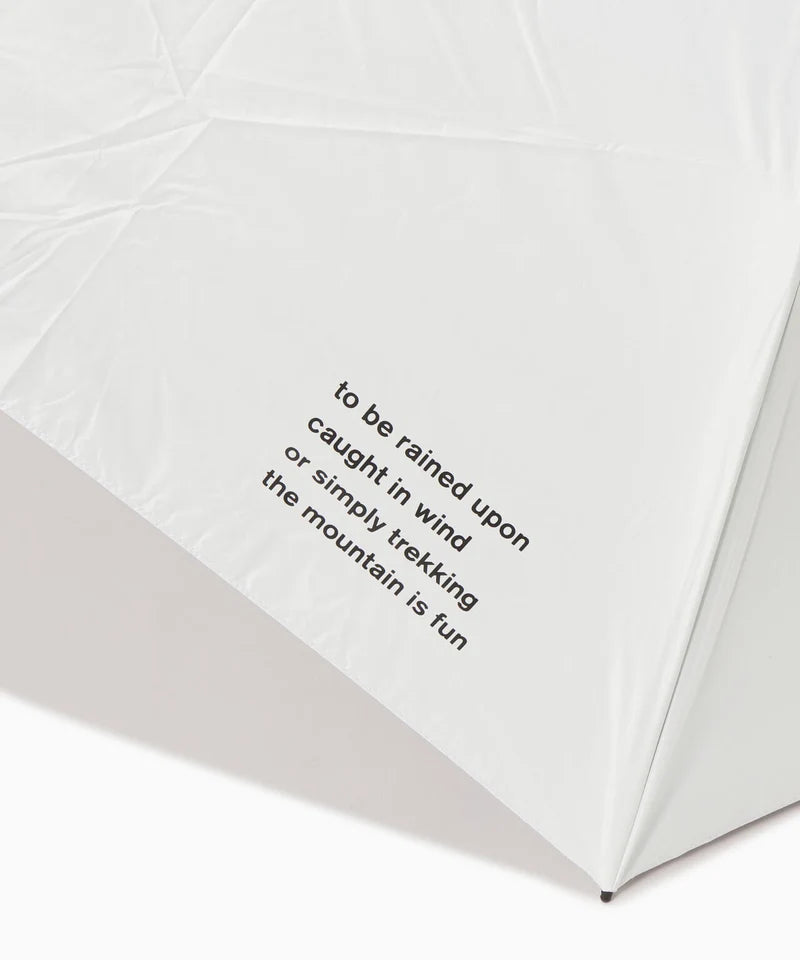 【and wander】アンドワンダー folding umbrella "3Color"