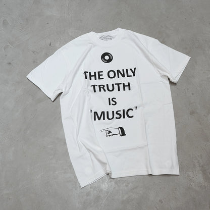 【Mountain Research】マウンテンリサーチ S/S Tee The Only Truth is Music "White" ※ネコポス可